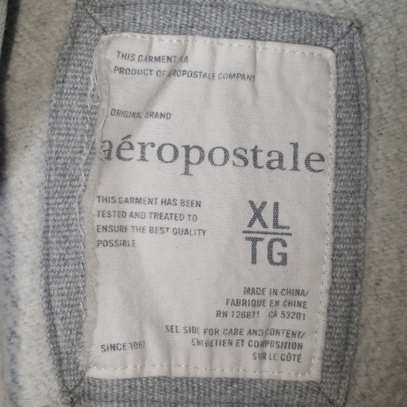 Aeropostale brand women's varsity style hoodie - Picture 3 of 11